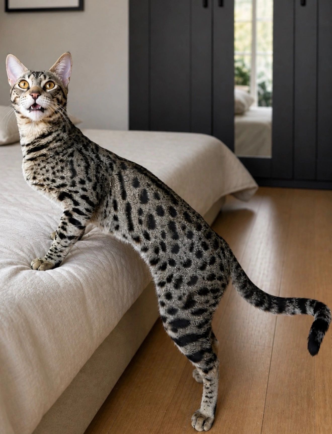 Savannah kitten for sale from LVHYBRIDS SBT cattery
